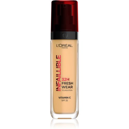 Infaillible 32H Fresh Wear fondotinta liquido lunga tenuta colore 140 Golden Beige 30 ml - L’Oréal Paris - Modalova