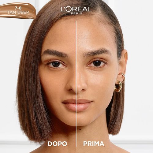True Match Nude Plumping Tinted Serum sérum para unificar el tono de la piel tono 7-8 Tan-Deep 30 ml - L’Oréal Paris - Modalova