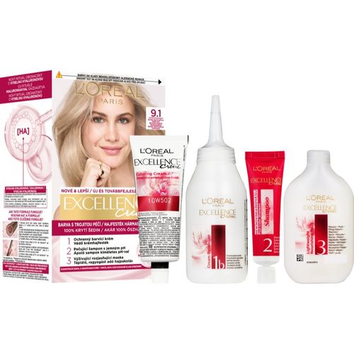 Excellence Creme tinte de pelo tono 9.1 1 ud - L’Oréal Paris - Modalova