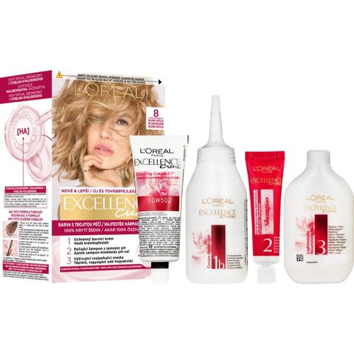 Excellence Creme tinte de pelo tono 8 1 ud - L’Oréal Paris - Modalova