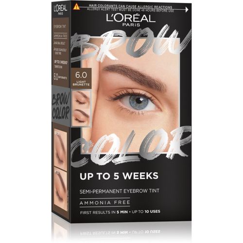 Brow Color tinte de cejas tono 6.0 LIGHT BRUNETTE 1 ud - L’Oréal Paris - Modalova