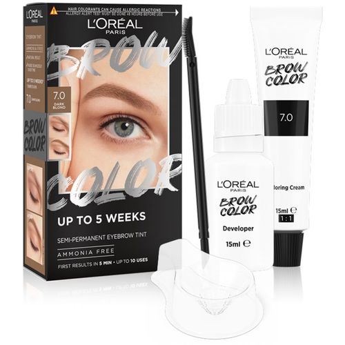 Brow Color tinte de cejas tono 7.0 DARK BLOND 1 ud - L’Oréal Paris - Modalova