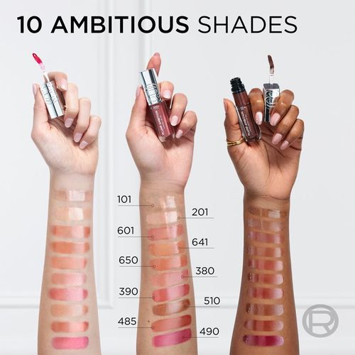Plump Ambition brillo de labios para dar volumen con ácido hialurónico tono 5 ml - L’Oréal Paris - Modalova