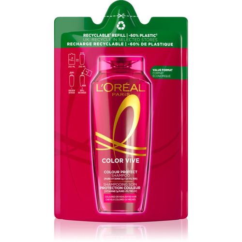 Elseve Color-Vive champú para cabello teñido Refill 250 ml - L’Oréal Paris - Modalova