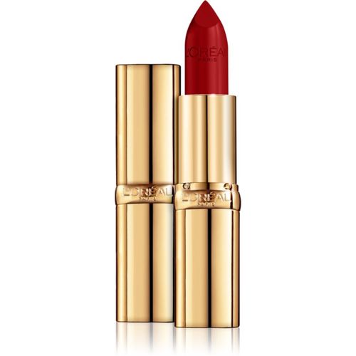 Color Riche barra de labios efecto seda con efecto humectante tono 300 Le Rouge 4.5 g - L’Oréal Paris - Modalova