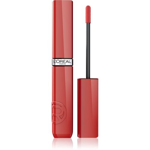 Infaillible barra de labios líquida de larga duración aportando brillo e hidratación tono 635 Worth IT Medium 4.3 ml - L’Oréal Paris - Modalova