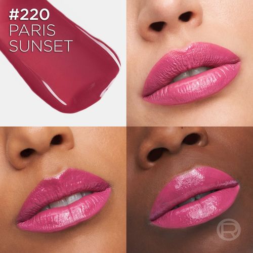 Infaillible Laque Resistance barra de labios líquida de larga duración aportando brillo e hidratación tono 220 Paris Sunset 4.3 ml - L’Oréal Paris - Modalova