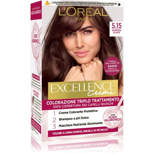 Excellence Creme tinte de pelo tono 5.15 Marron Glace 1 ud - L’Oréal Paris - Modalova