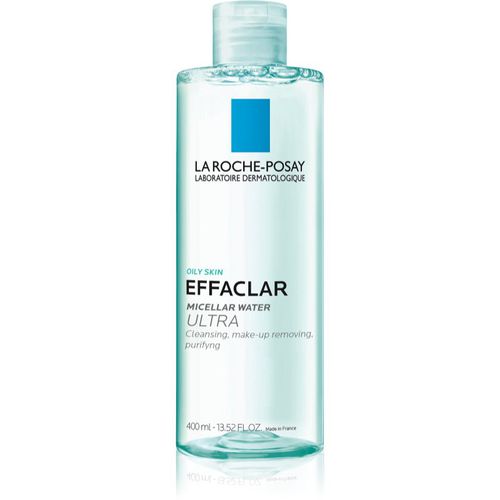 Effaclar Ultra acqua micellare detergente per pelli problematiche, acne 400 ml - La Roche-Posay - Modalova