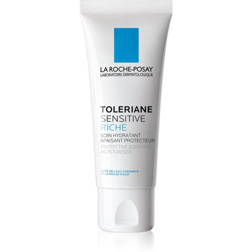 Toleriane Sensitive Rich crema hidratante prebiótica para reducir la sensibilidad de la piel 40 ml - La Roche-Posay - Modalova