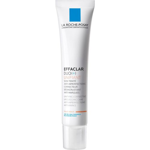 Effaclar DUO (+) corrector unificador con color anti-imperfecciones y anti-marcas tono Medium Duo [+] 40 ml - La Roche-Posay - Modalova