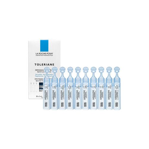 Toleriane desmaquillante de ojos para pieles intolerantes 30x5 ml - La Roche-Posay - Modalova