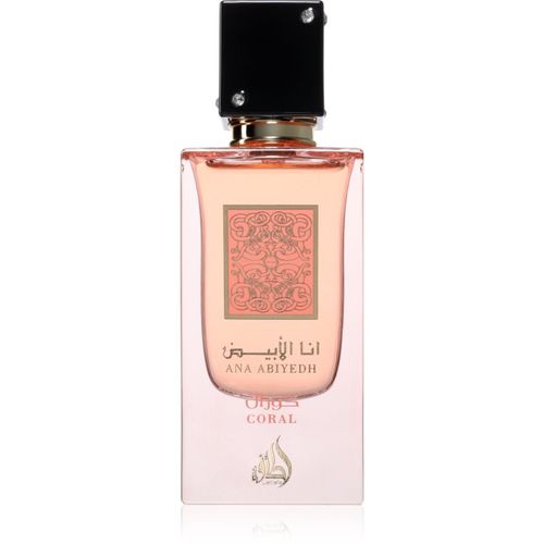 Ana Abiyedh Coral Eau de Parfum unisex 60 ml - Lattafa - Modalova