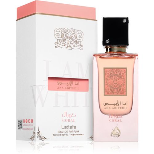 Ana Abiyedh Coral Eau de Parfum unisex 60 ml - Lattafa - Modalova