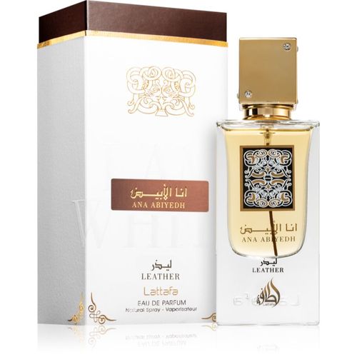 Ana Abiyedh Leather Eau de Parfum para hombre 60 ml - Lattafa - Modalova