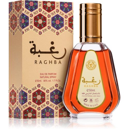Raghba Eau de Parfum unisex 50 ml - Lattafa - Modalova