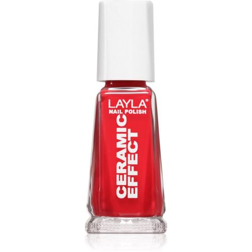 Ceramic Effect esmalte de uñas tono N. 45 Coral Bay 10 ml - Layla Cosmetics - Modalova