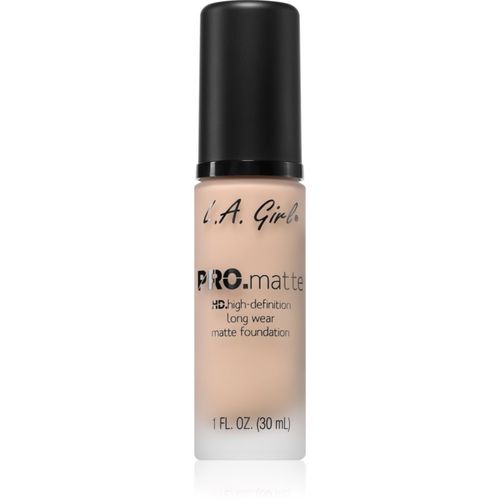 PRO. Matte maquillaje de larga duración con efecto mate tono Natural 30 ml - L.A. Girl Cosmetics - Modalova