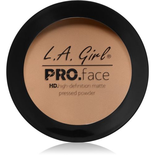 PRO. Face HD polvos compactos con efecto mate tono Nude Beige 7 g - L.A. Girl Cosmetics - Modalova