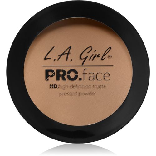PRO. Face HD polvos compactos con efecto mate tono Buff 7 g - L.A. Girl Cosmetics - Modalova