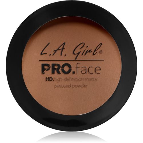 PRO. Face HD polvos compactos con efecto mate tono Medium Beige 7 g - L.A. Girl Cosmetics - Modalova