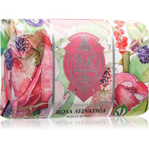 Wild Rose Hand Soap jabón natural en barra 200 g - La Florentina - Modalova