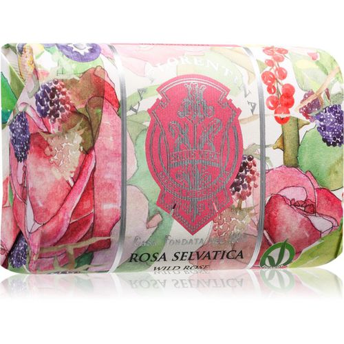 Wild Rose Hand Soap natürliche feste Seife 200 g - La Florentina - Modalova