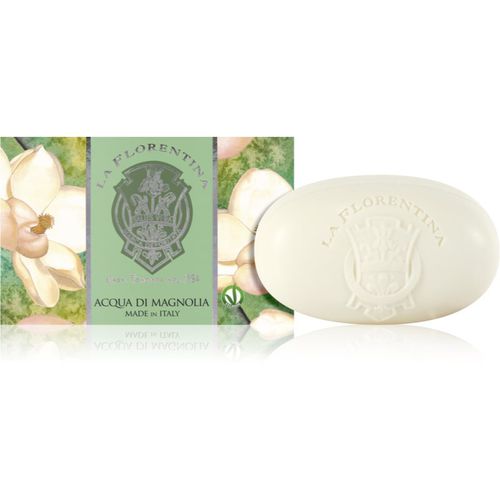Fresh Magnolia Bath Soap natürliche feste Seife Magnolie 300 g - La Florentina - Modalova