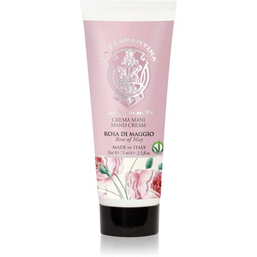 Rose of May Hand Cream crema naturale mani con aroma di rose 75 ml - La Florentina - Modalova