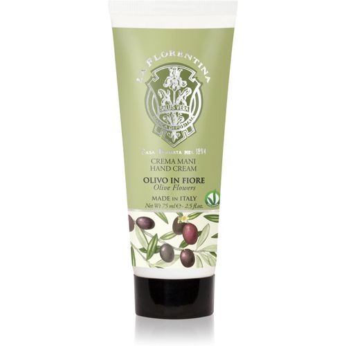 Olive Flowers Hand Cream bálsamo natural para manos con aceite de oliva 75 ml - La Florentina - Modalova