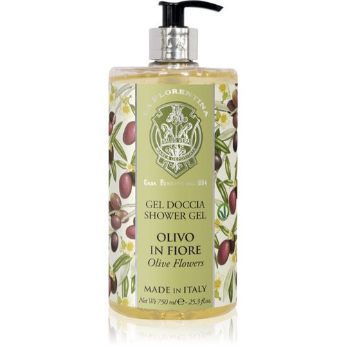 Olive Flowers Shower Gel gel de ducha con aceite de oliva 750 ml - La Florentina - Modalova