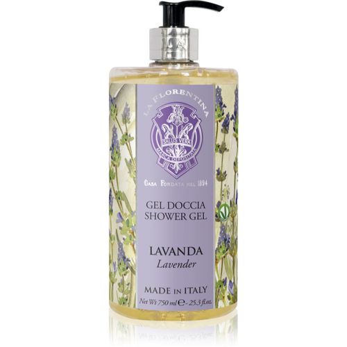 Lavender Shower Gel gel doccia naturale con aroma di lavanda 750 ml - La Florentina - Modalova