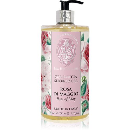 Rose of May Shower Gel gel doccia con aroma di rose 750 ml - La Florentina - Modalova
