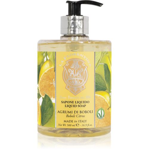 Boboli Citrus Liquid Soap natürliche Flüssigseife für die Hände Zitruspflanze 500 ml - La Florentina - Modalova