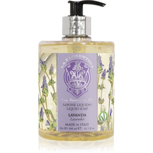 Lavender Liquid Soap jabón líquido natural para manos con olor a lavanda 500 ml - La Florentina - Modalova