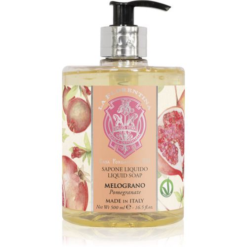 Pomegranate Liquid Soap jabón líquido natural para manos 500 ml - La Florentina - Modalova