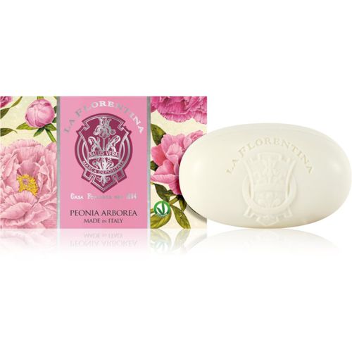 Arboreal Peony Bath Soap jabón natural en barra peonía 300 g - La Florentina - Modalova