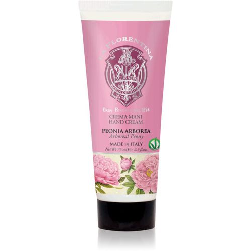 Arboreal Peony Hand Cream crema naturale mani peonia 75 ml - La Florentina - Modalova