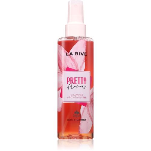 Pretty Flowers Body & Hair Mist Bruma perfumada corporal y capilar para mujer 200 ml - La Rive - Modalova