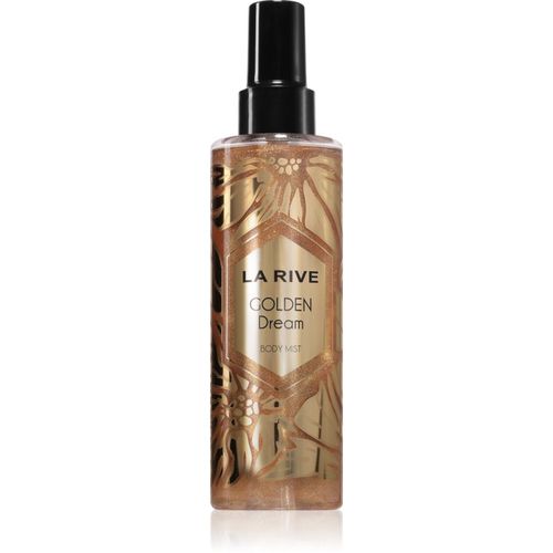 Golden Dream Body Mist spray corporal con purpurina para mujer 200 ml - La Rive - Modalova