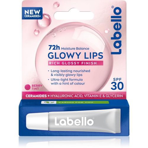 Glowy Lips Berry bálsamo labial con color con ácido hialurónico SPF 30 10 ml - Labello - Modalova