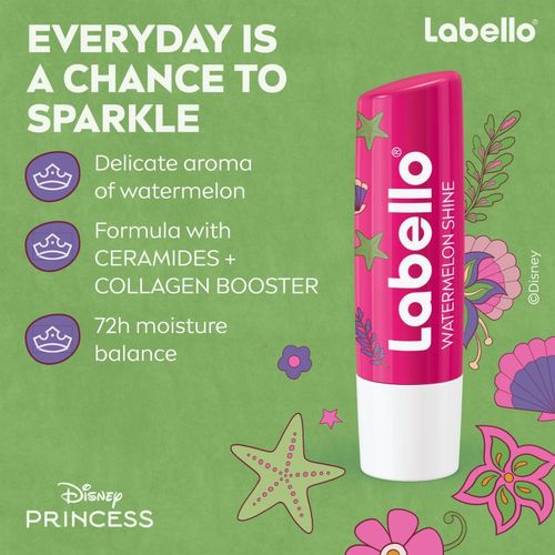 Disney Princess Watermelon Shine bálsamo hidratante para labios 4.8 g - Labello - Modalova