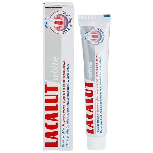 White pasta de dientes con efecto blanqueador 75 ml - Lacalut - Modalova