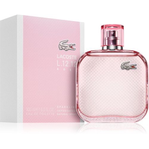 L.12.12 Rose Sparkling Eau de Toilette para mujer 100 ml - Lacoste - Modalova