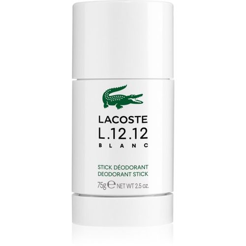 Eau de L.12.12 Blanc desodorante en barra para hombre 75 g - Lacoste - Modalova