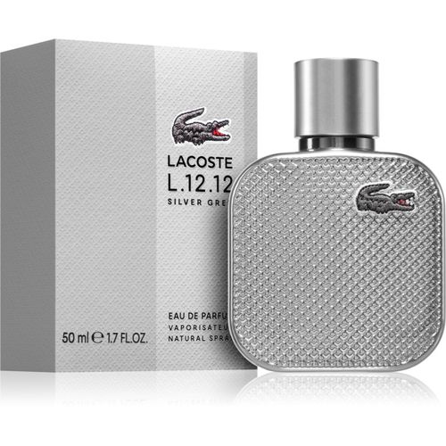 L.12.12 Silver Grey Eau de Parfum para hombre 50 ml - Lacoste - Modalova