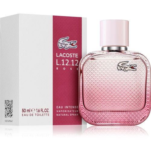 L.12.12 Rose Eau Intense Eau de Toilette para mujer 50 ml - Lacoste - Modalova