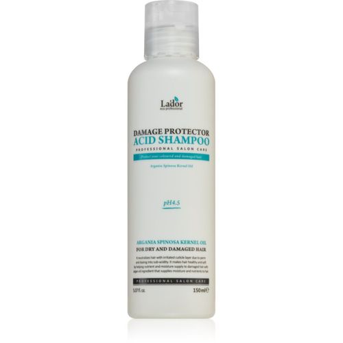 Damage Protector Acid Shampoo champú de regeneración profunda para cabello seco, dañado y químicamente tratado 150 ml - La'dor - Modalova