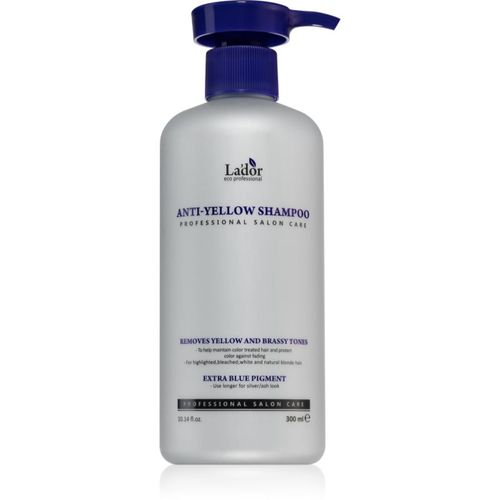 Anti-Yellow champú violeta matificante para cabello rubio 300 ml - La'dor - Modalova