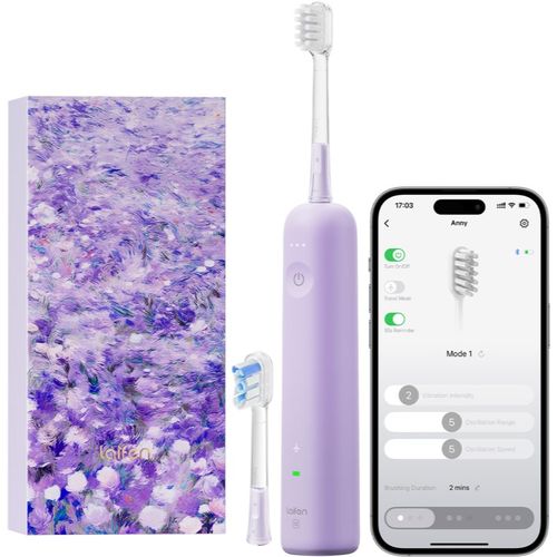 Wave Special cepillo de dientes eléctrico + 2 cabezales de recambio Purple 1 ud - Laifen - Modalova